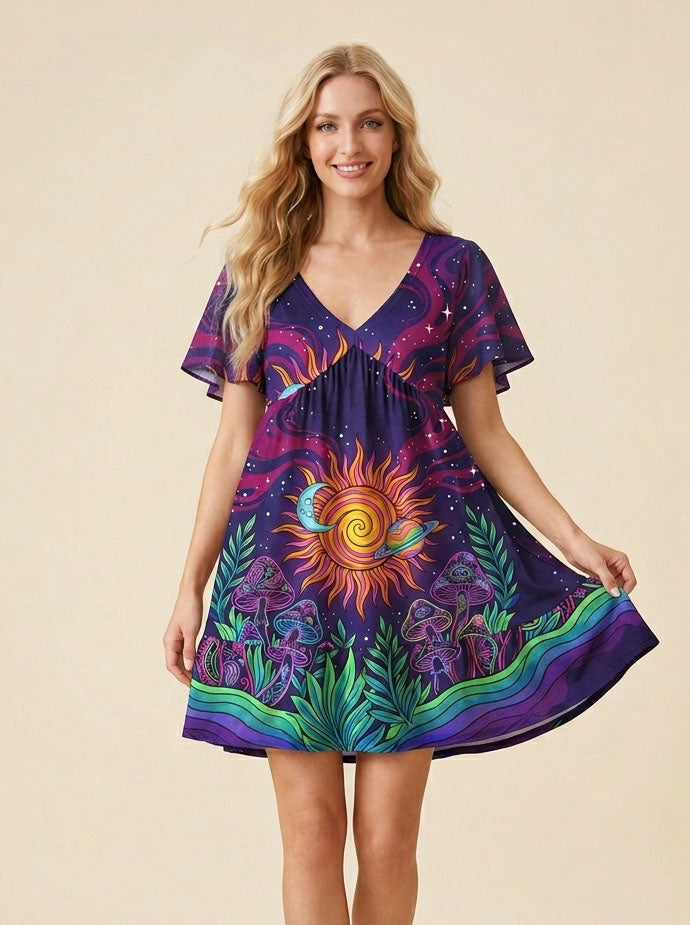 "Trance" Floral Dress