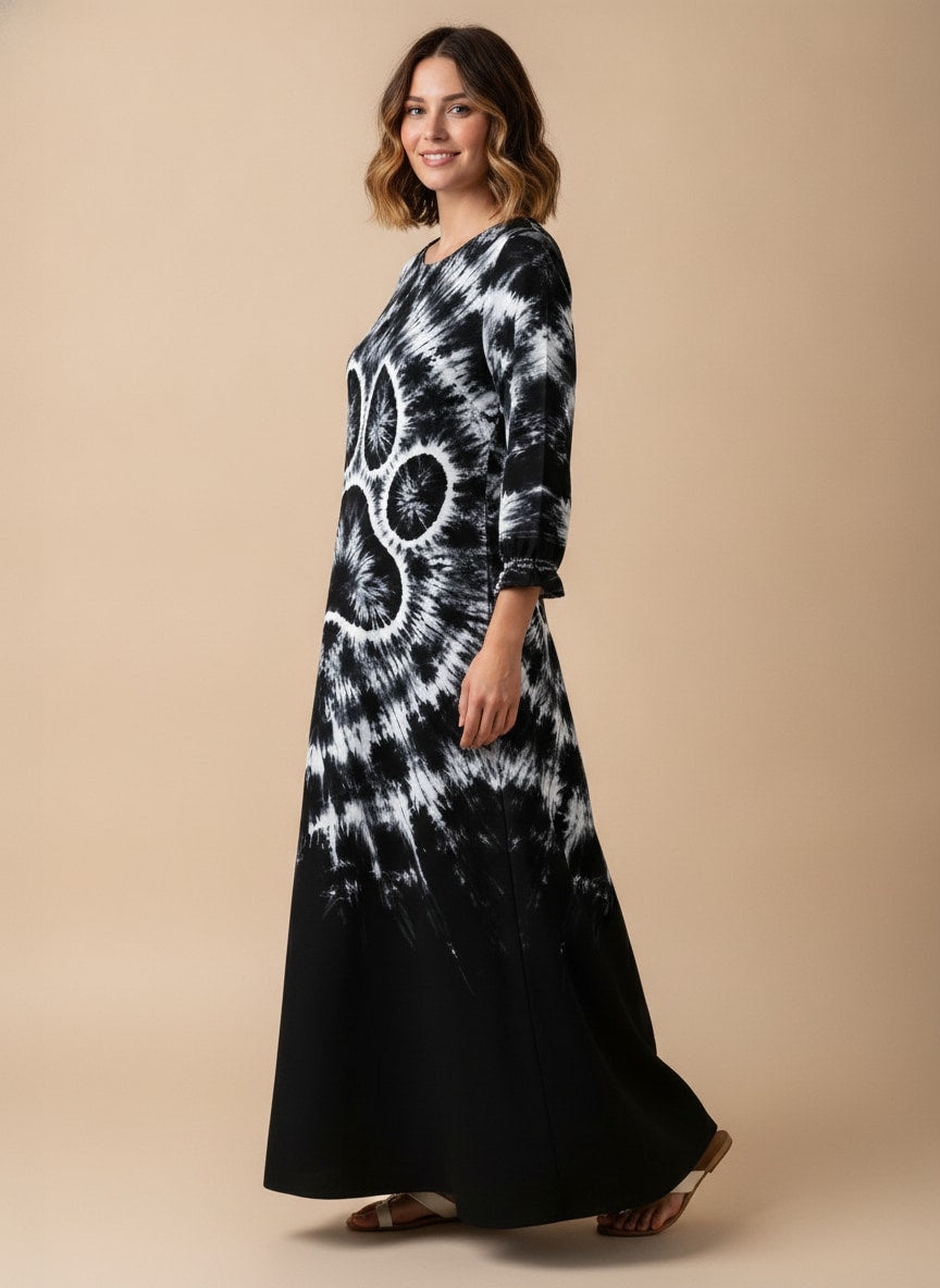 "Scout" Long Sleeve Maxi Dress