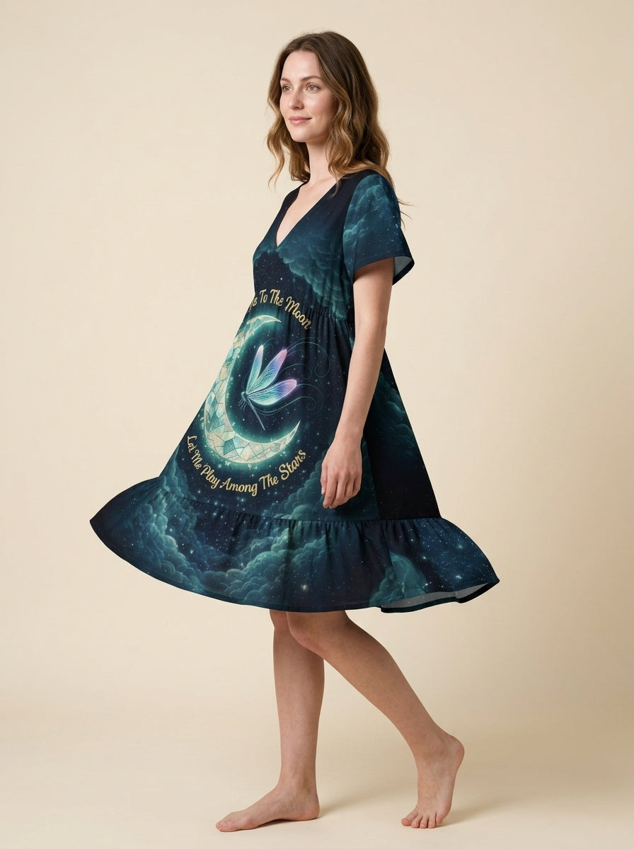 "Swoon" Floral Dress