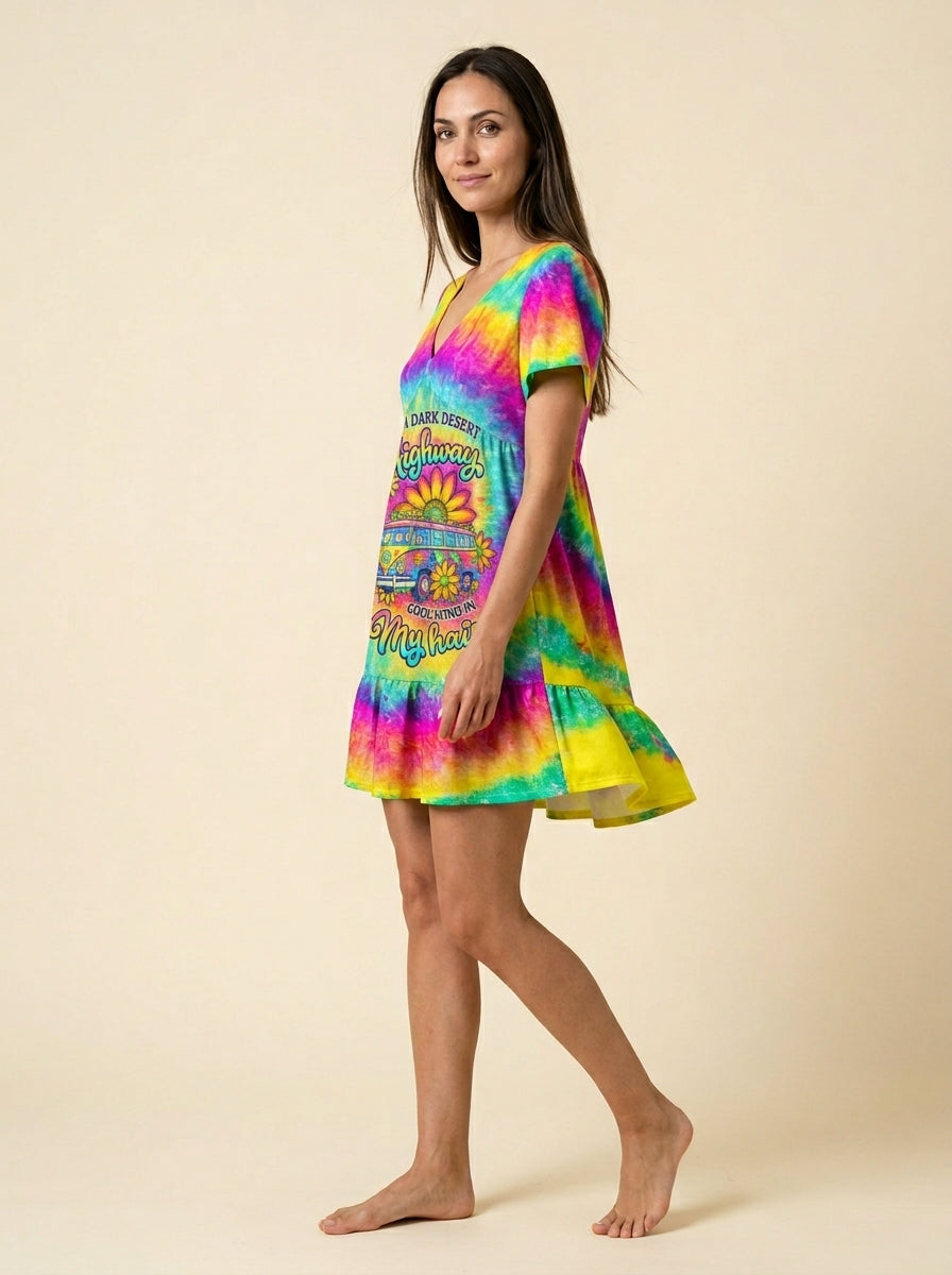 "Roam" Floral Dress