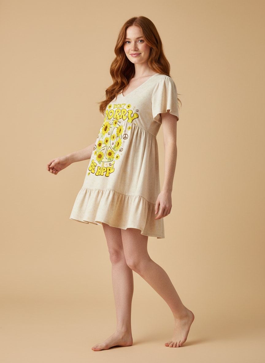 "Breezy" Floral Dress