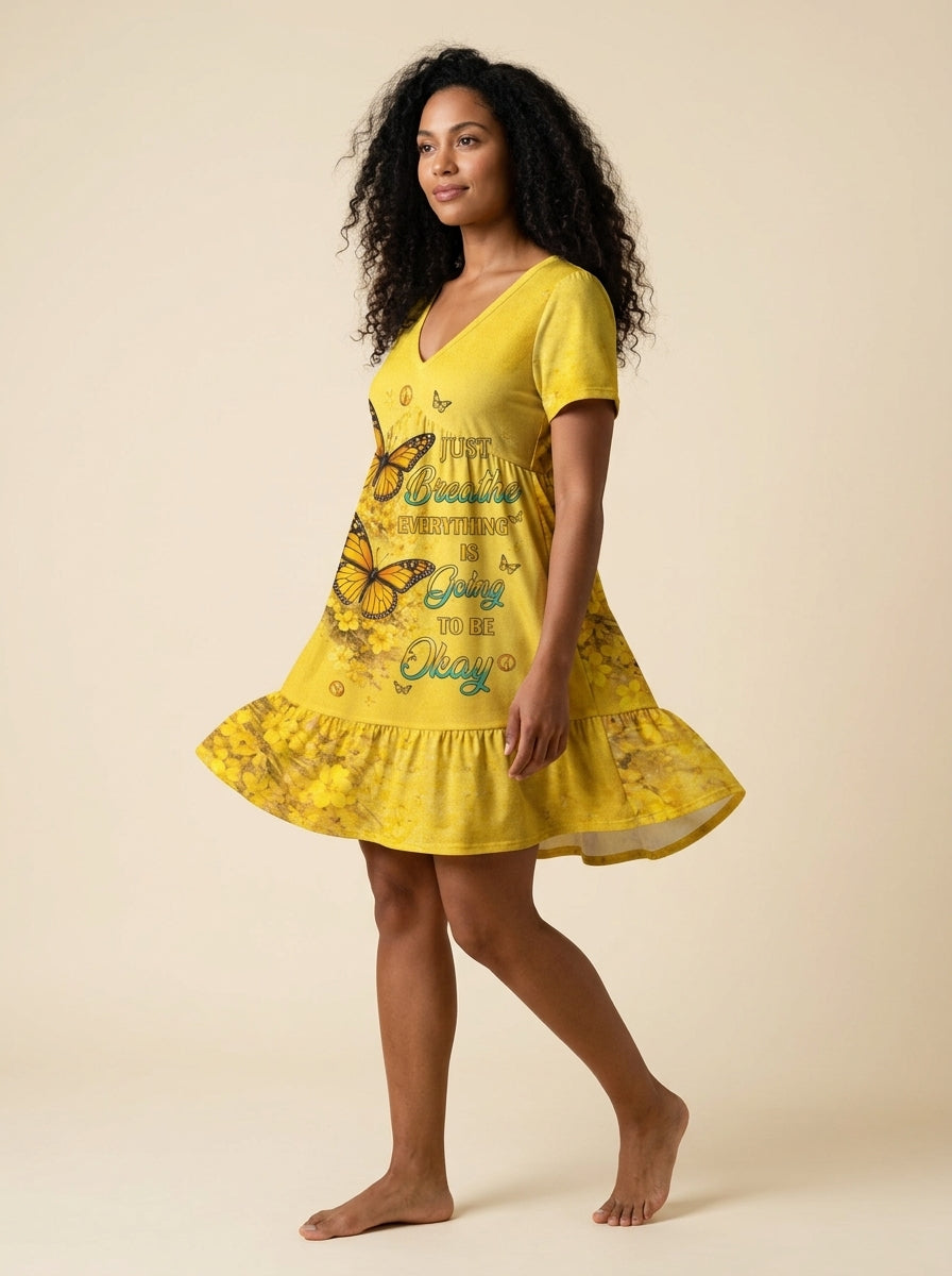 "Steady" Floral Dress