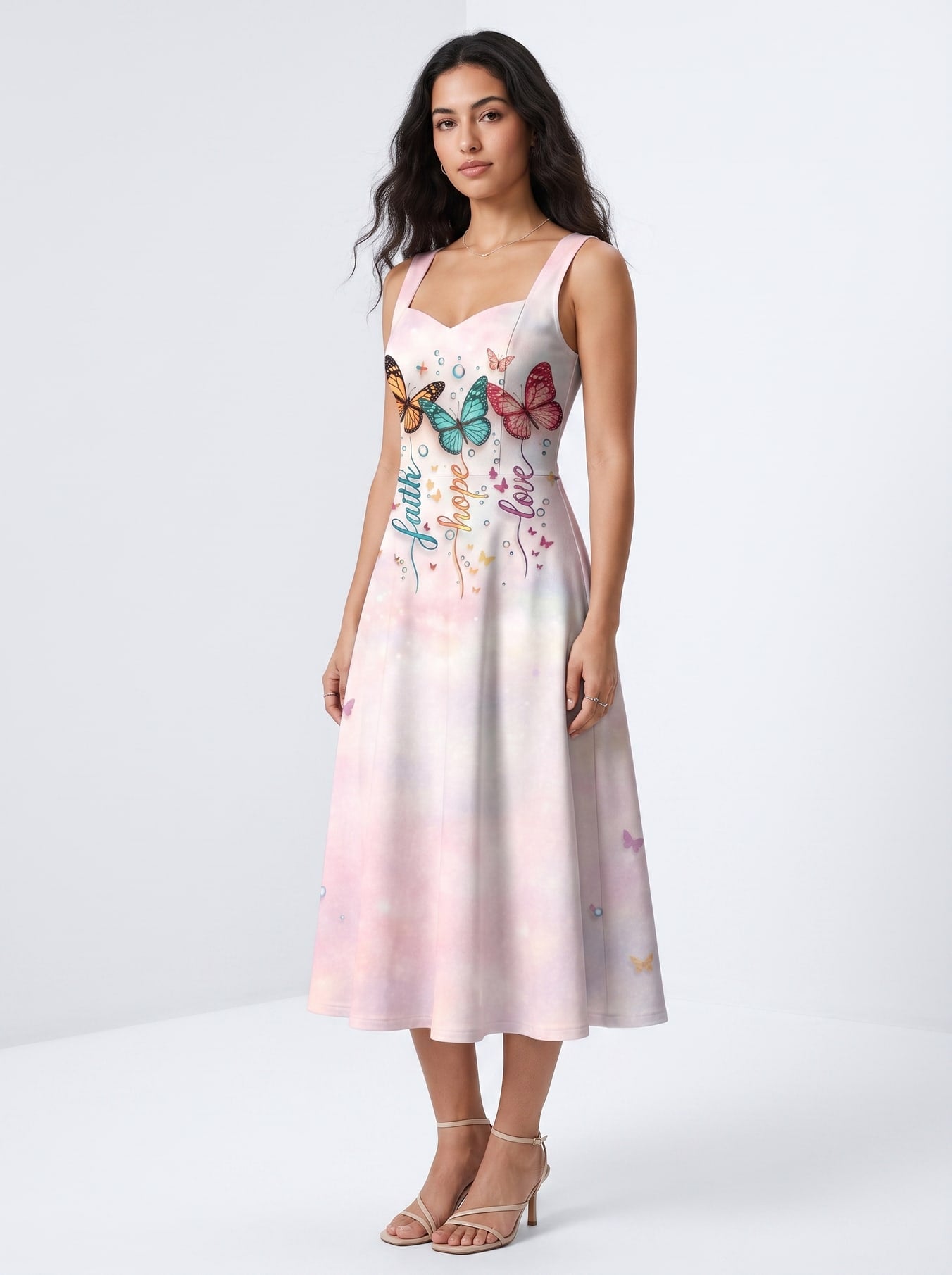 "Flutter" Corset Dress