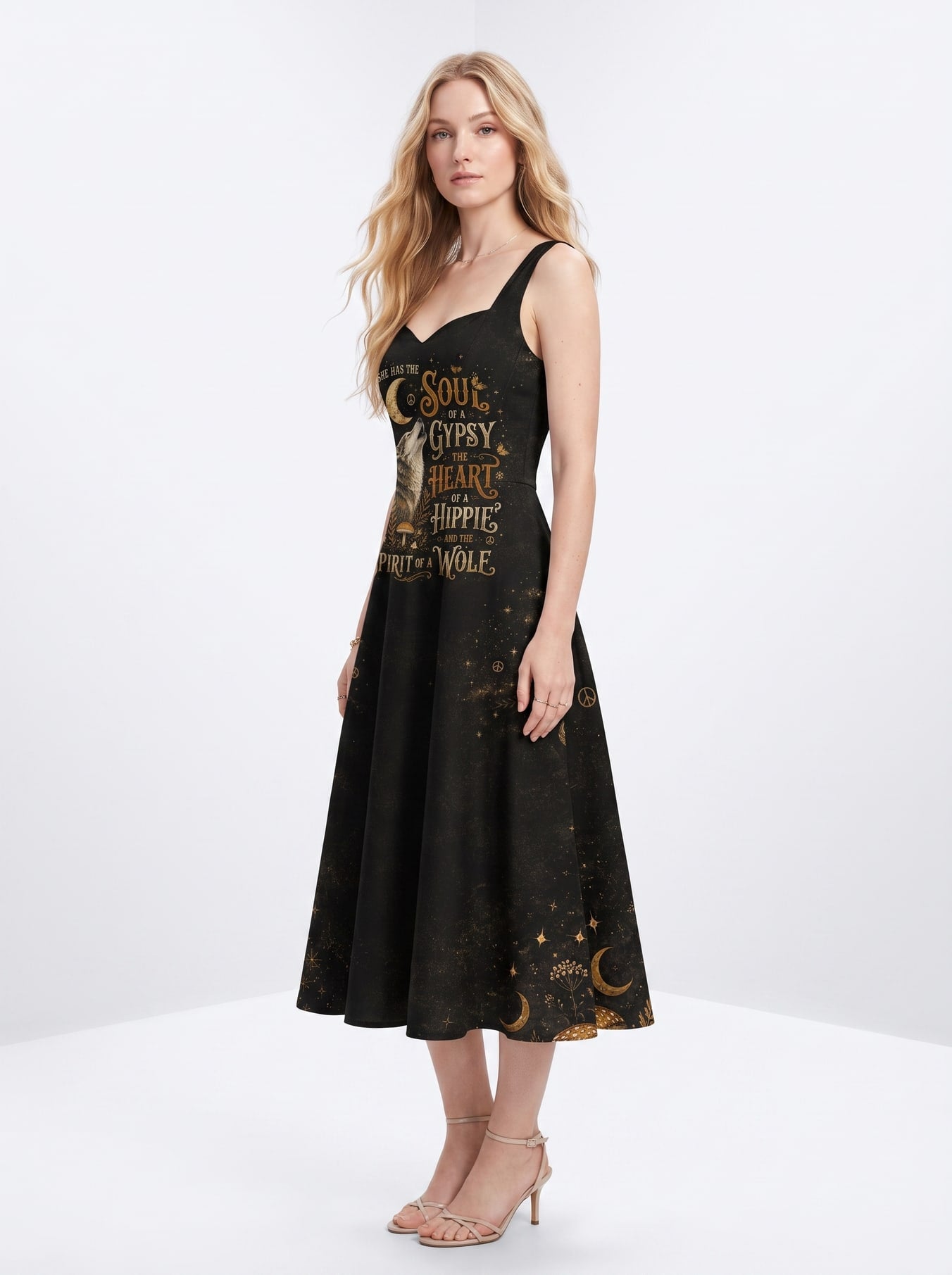 "HOWL" Corset Dress