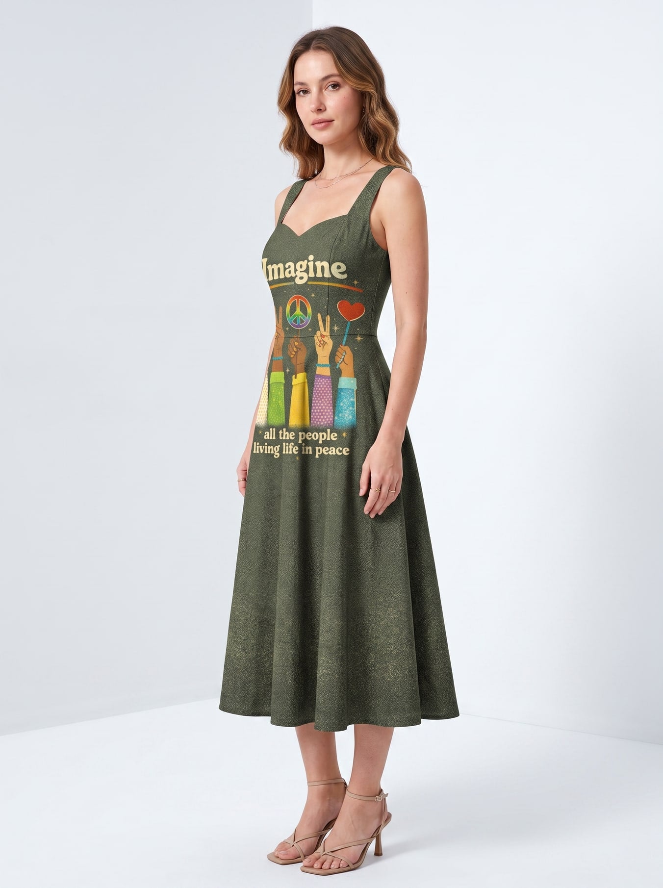 "Fork" Corset Dress