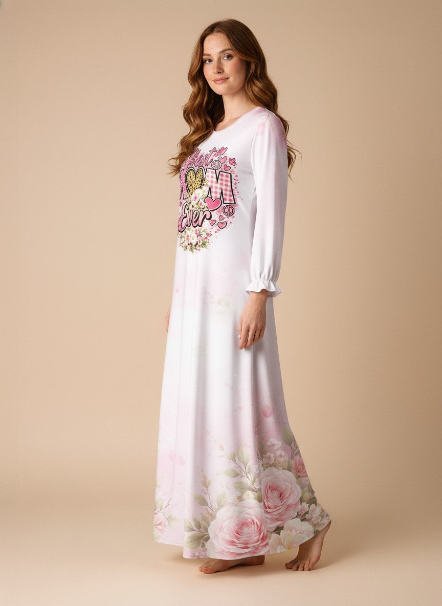 "Rosie" Long Sleeve Maxi Dress