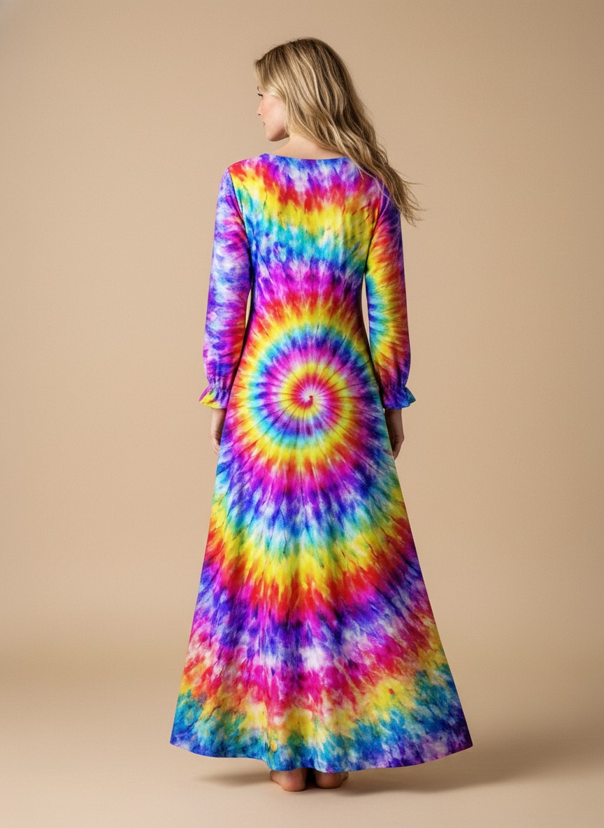 "Jinx" Long Sleeve Maxi Dress