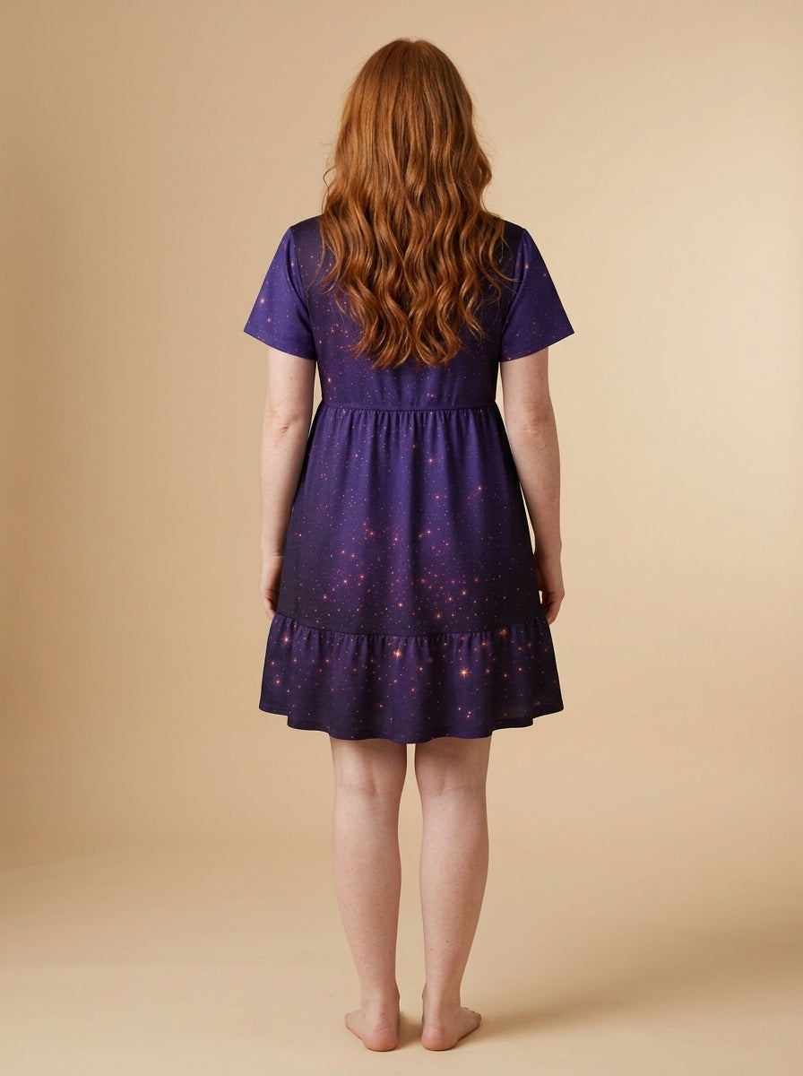 "Eclipse" Floral Dress