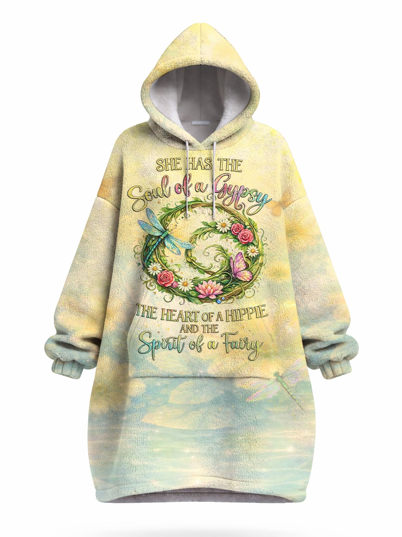 "Sprite" Blanket Hoodie