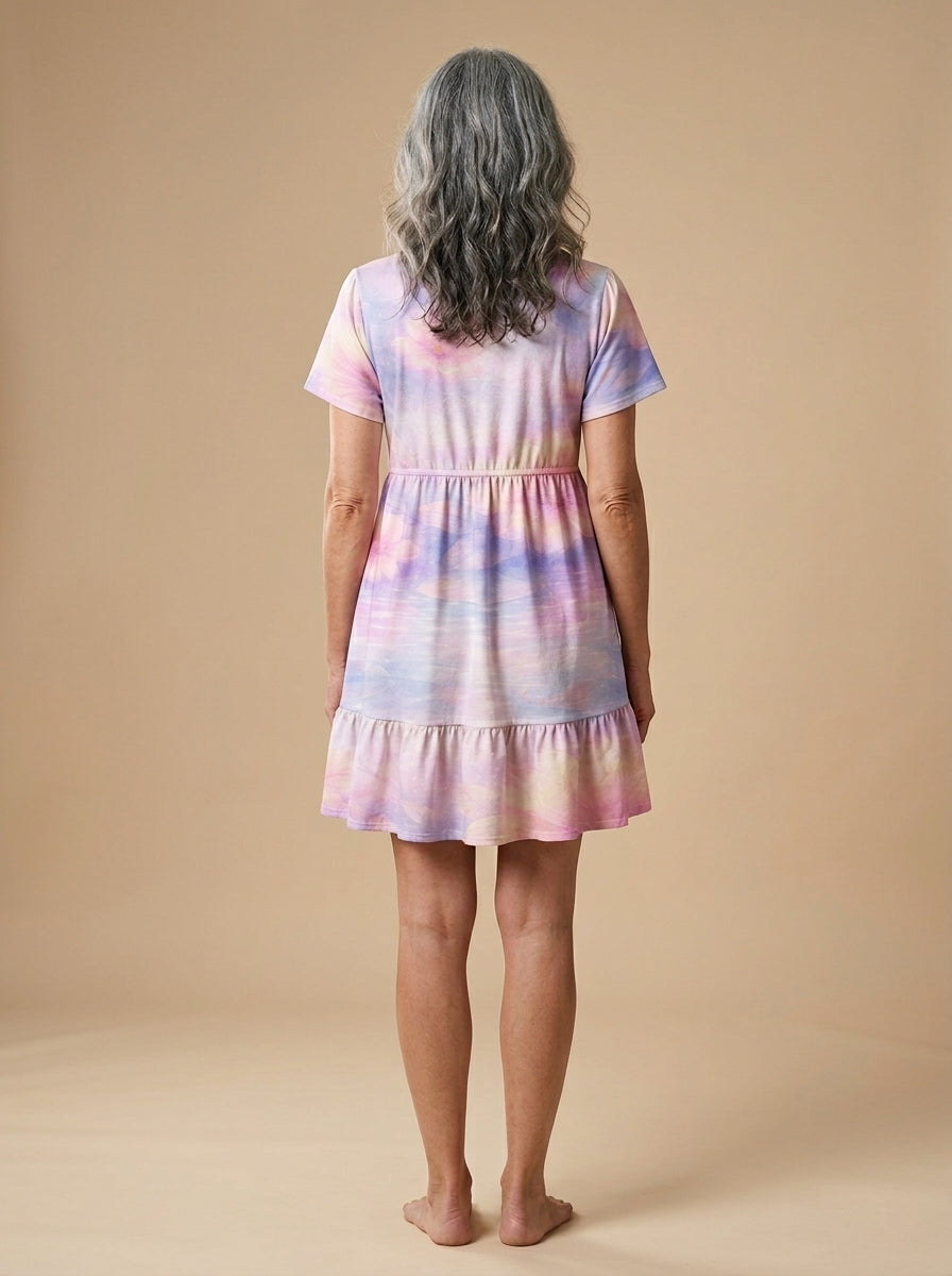"Drift" Floral Dress