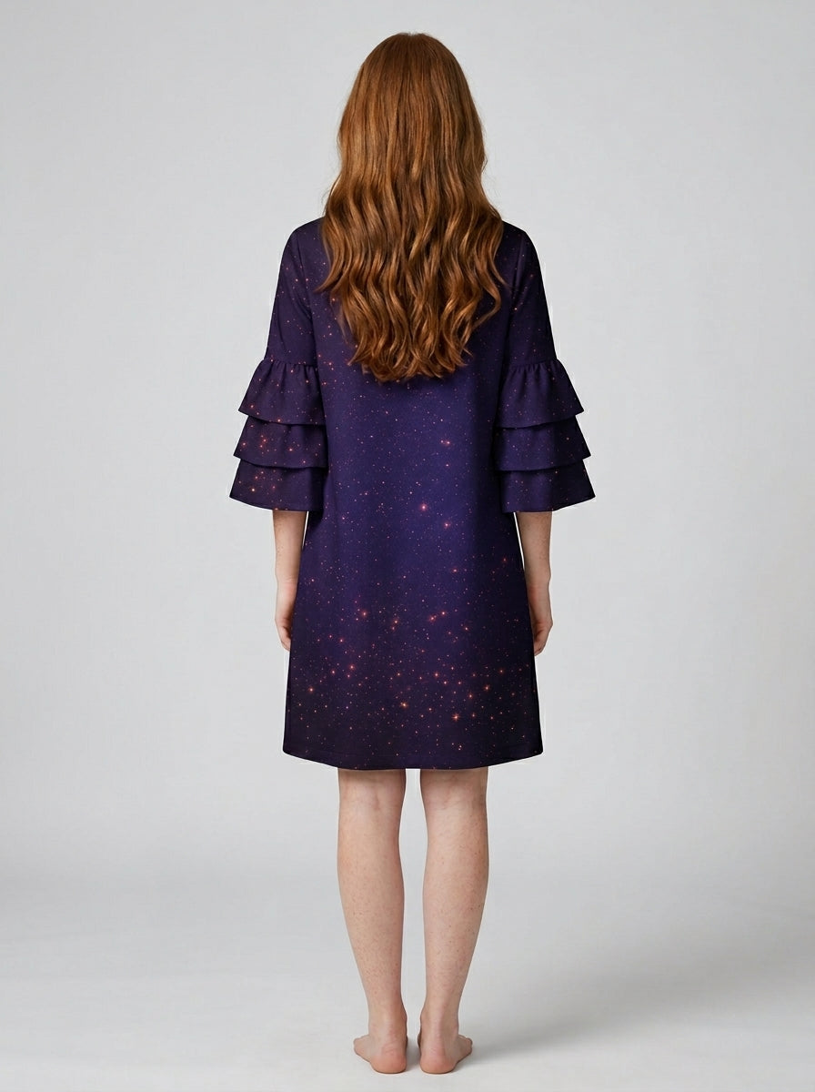 "Eclipse" Stacked Ruffle Dress & Leggings Deal