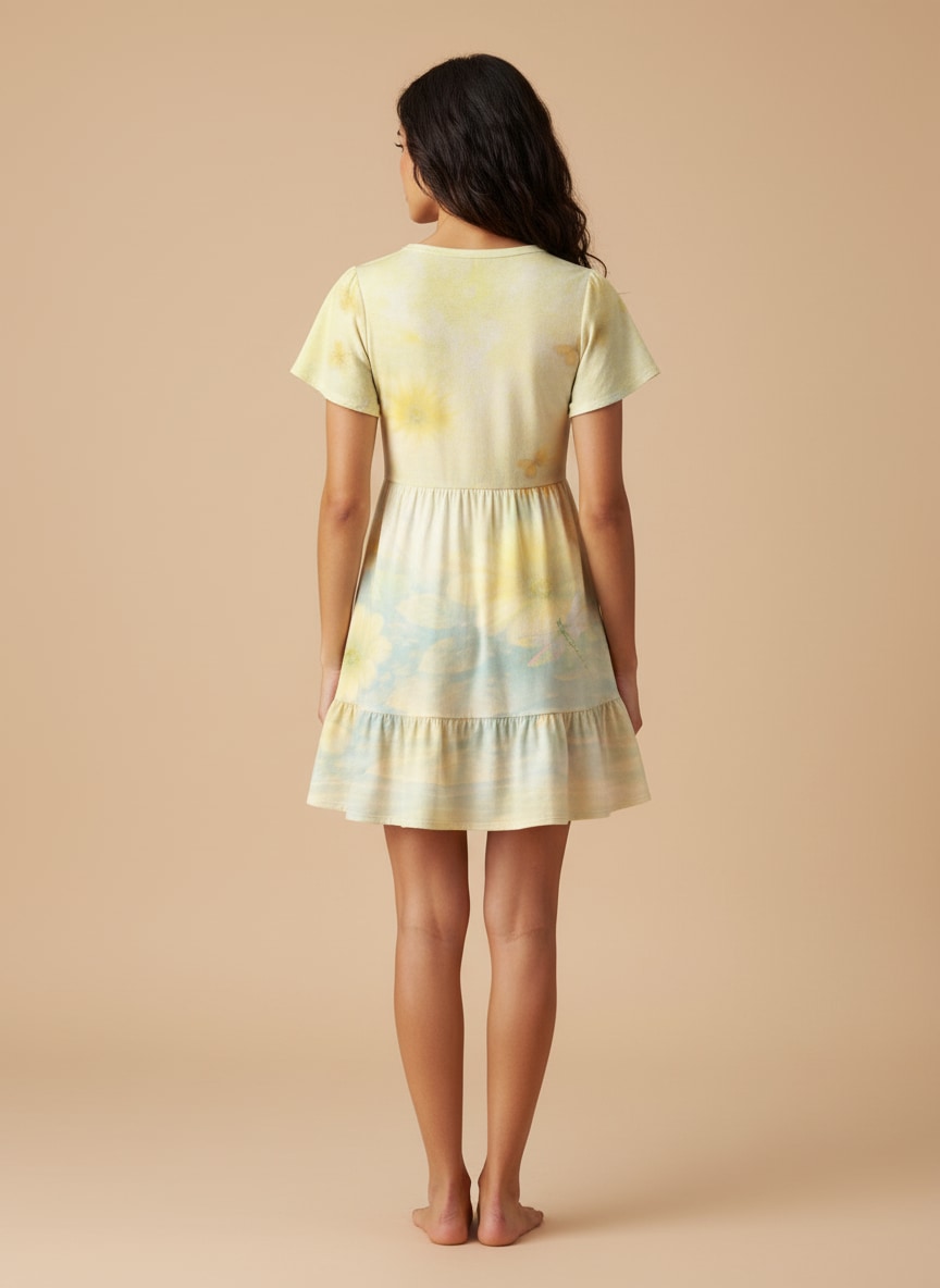 "Sprite" Floral Dress