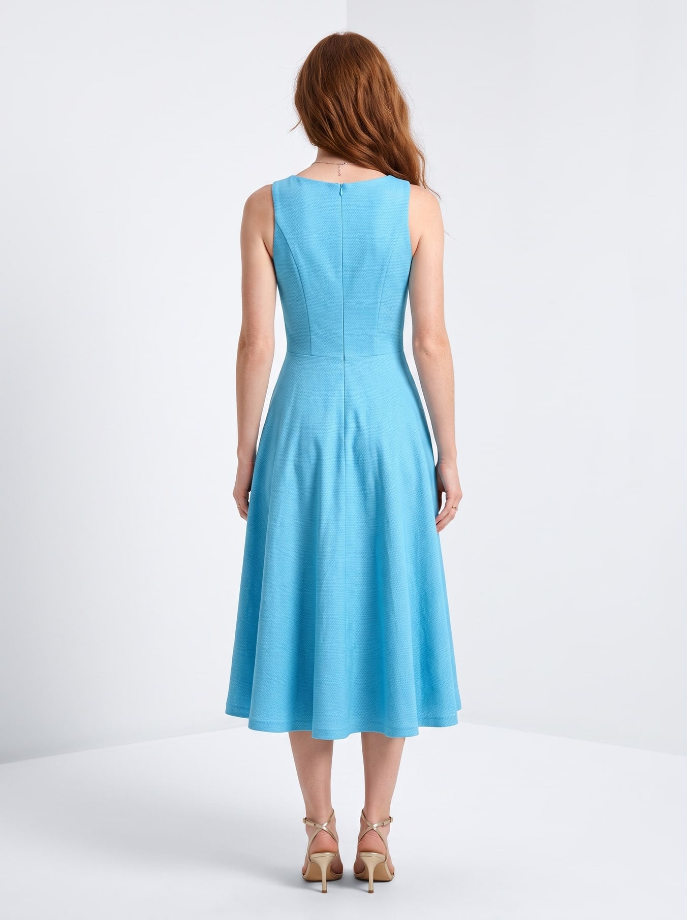Turquoise "Moxie" Corset Dress