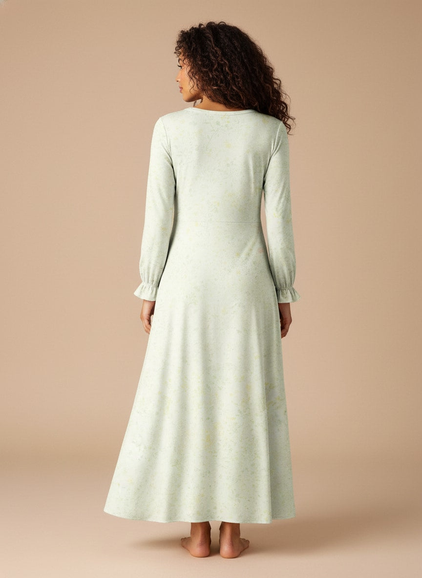 "Breezy" Long Sleeve Maxi Dress