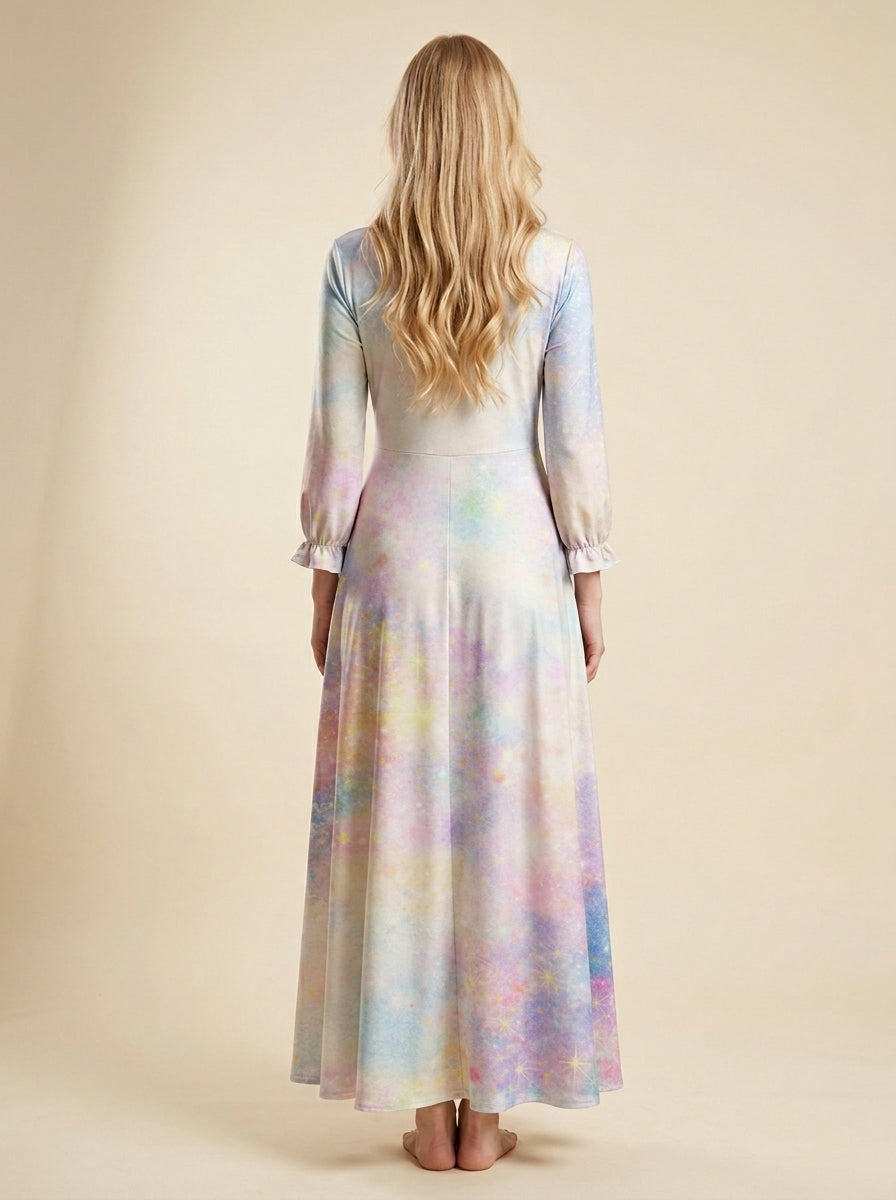 "Whimsy" Long Sleeve Maxi Dress