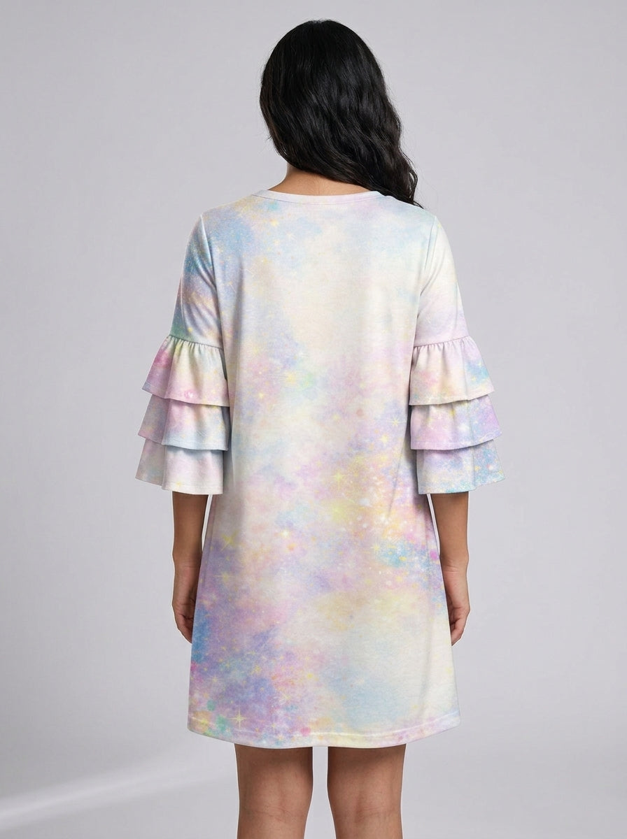 "Whimsy" Stacked Ruffle Dress & Leggings Deal