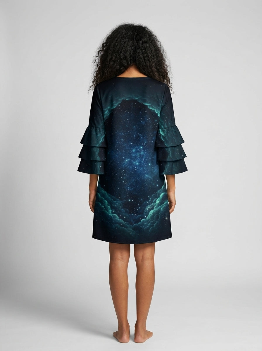 "Swoon" Stacked Ruffle Dress & Leggings Deal