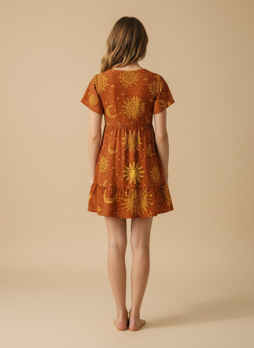 "Sienna" Floral Dress