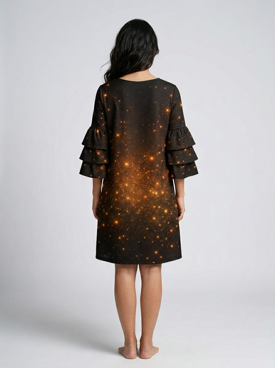 "Ember" Stacked Ruffle Dress & Leggings Deal