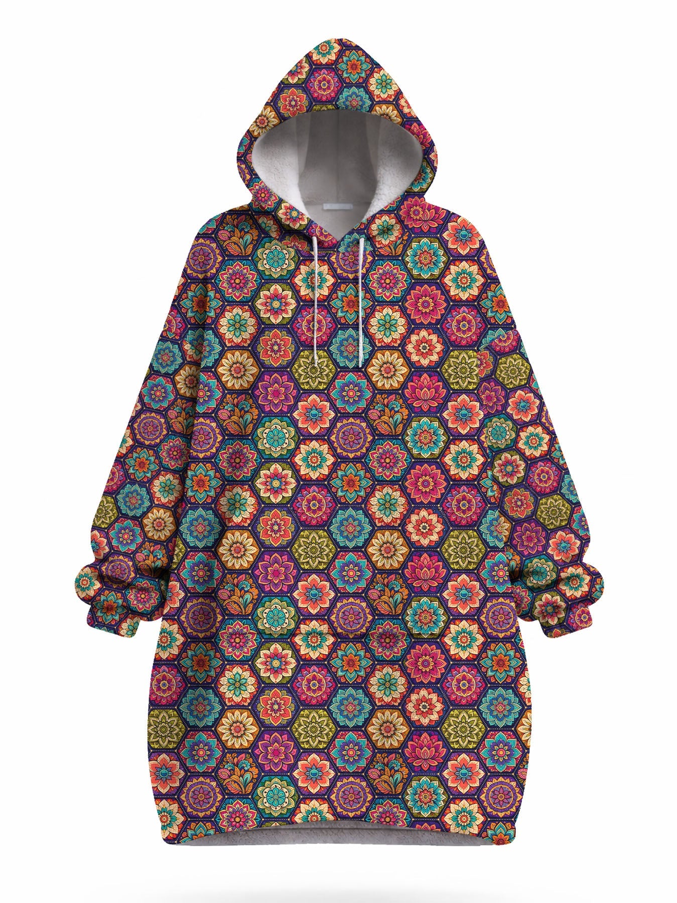 "Flower" Blanket Hoodie