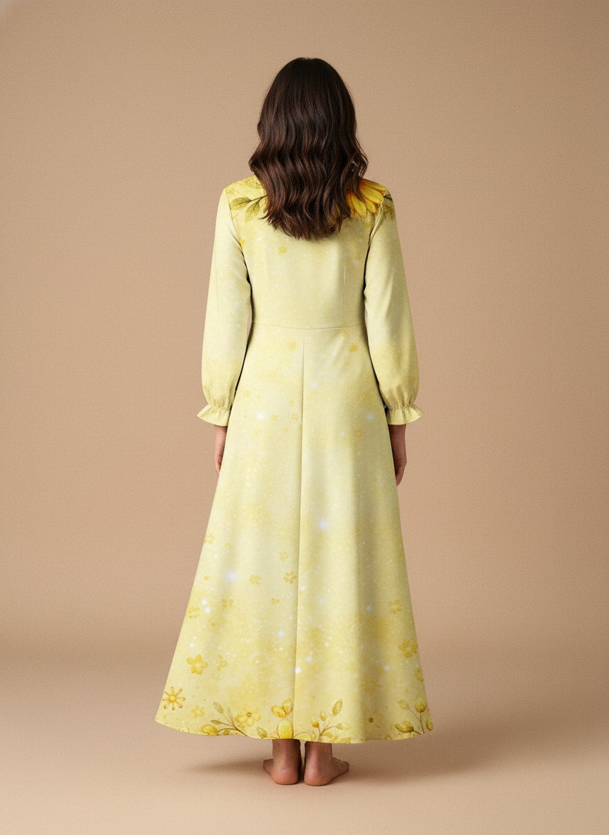 "Hunny" Long Sleeve Maxi Dress