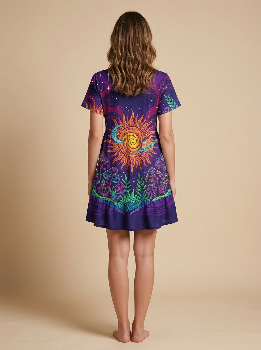 "Trance" Floral Dress