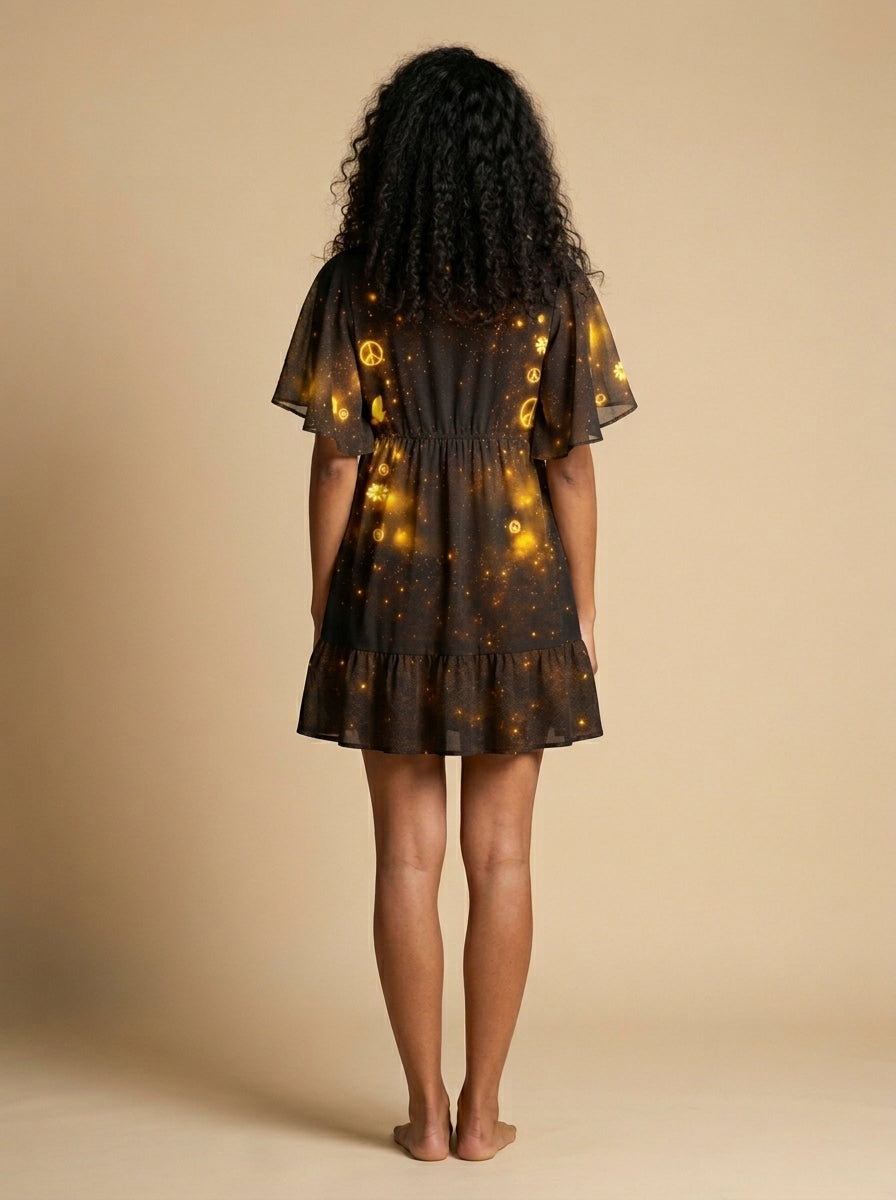 "Sage" Floral Dress