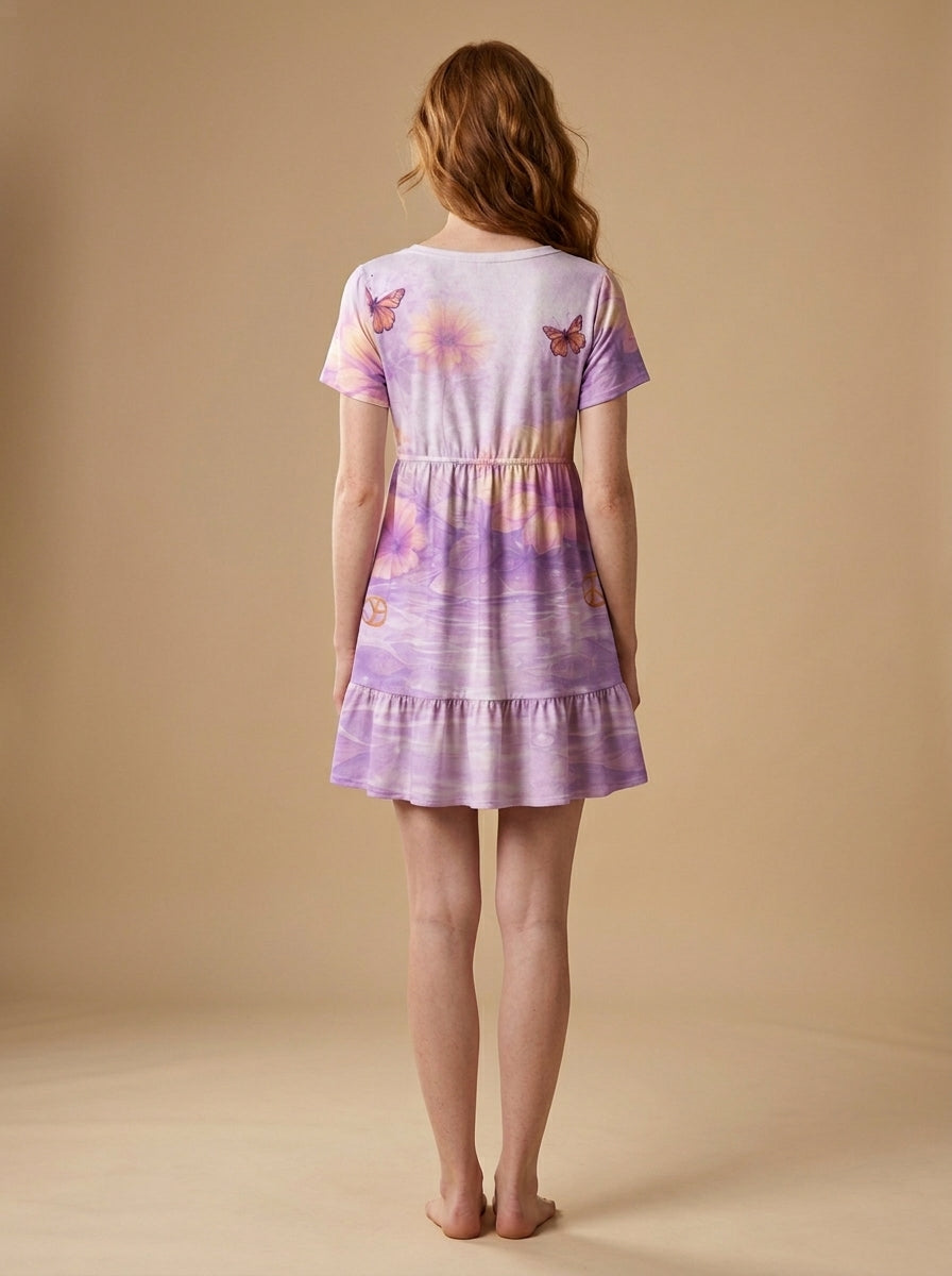 "Quirk" Floral Dress
