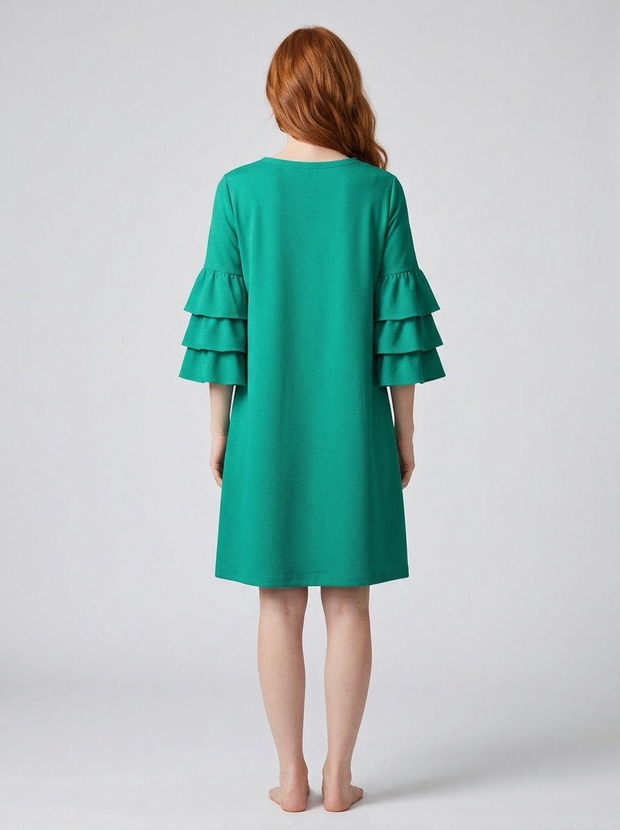 "Flocka" Stacked Ruffle Dress & Leggings Deal