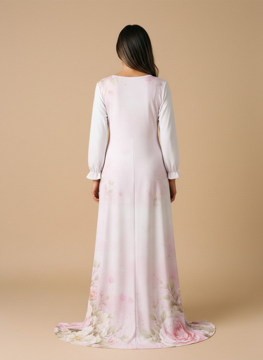 "Rosie" Long Sleeve Maxi Dress