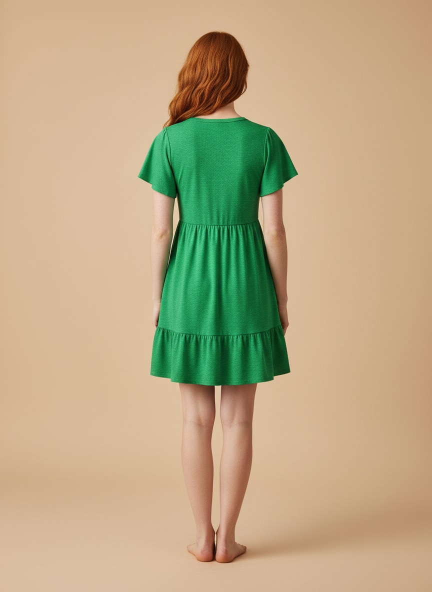 "Amen" Floral Dress