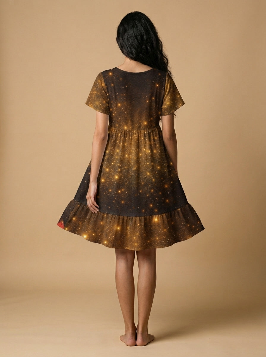 "Ember" Floral Dress
