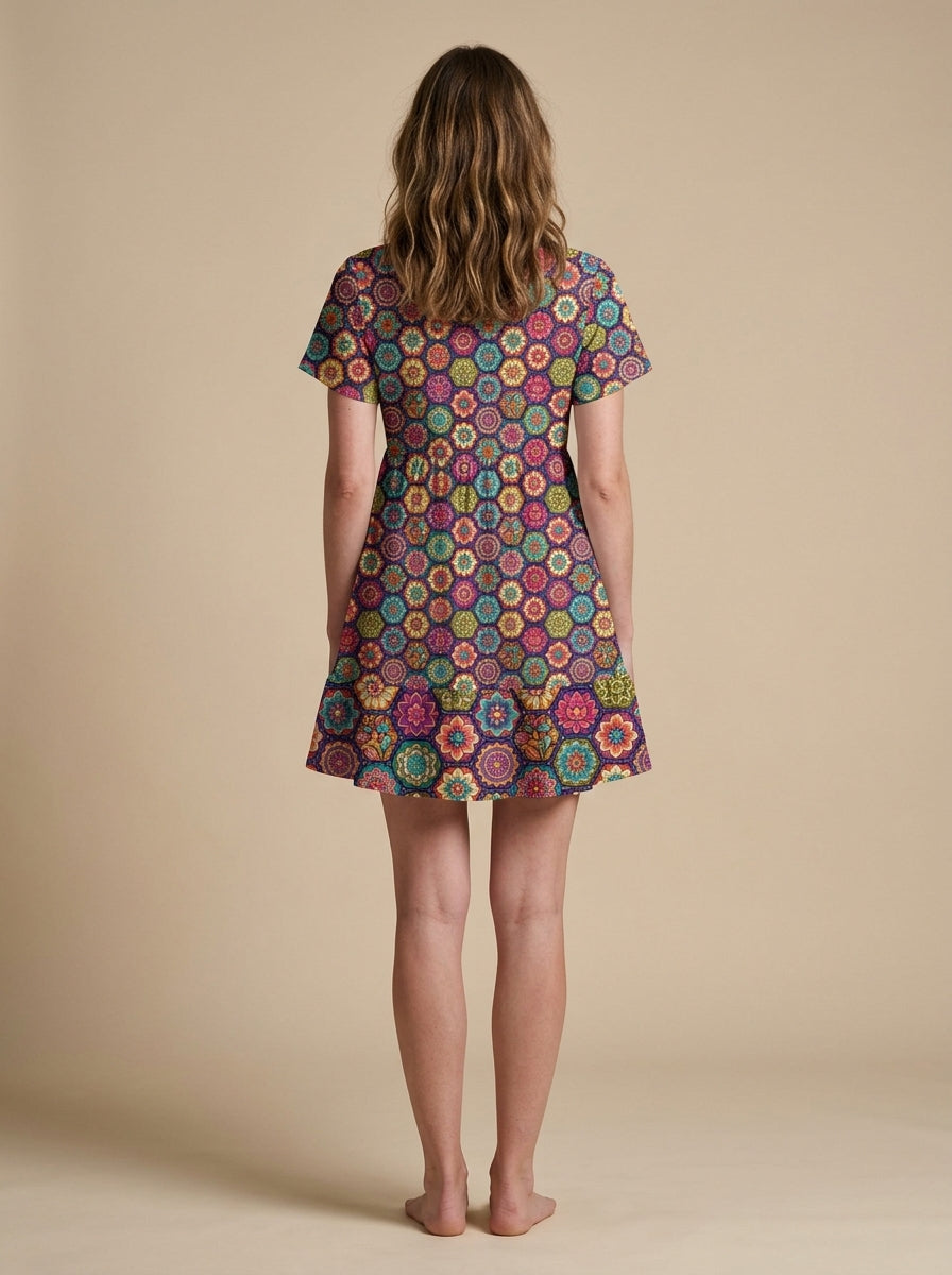 "Flower" Floral Dress