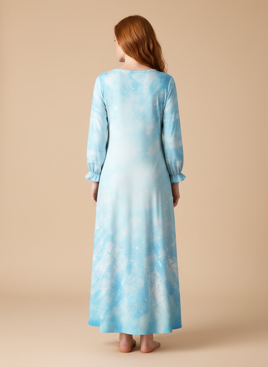 "Spry" Long Sleeve Maxi Dress