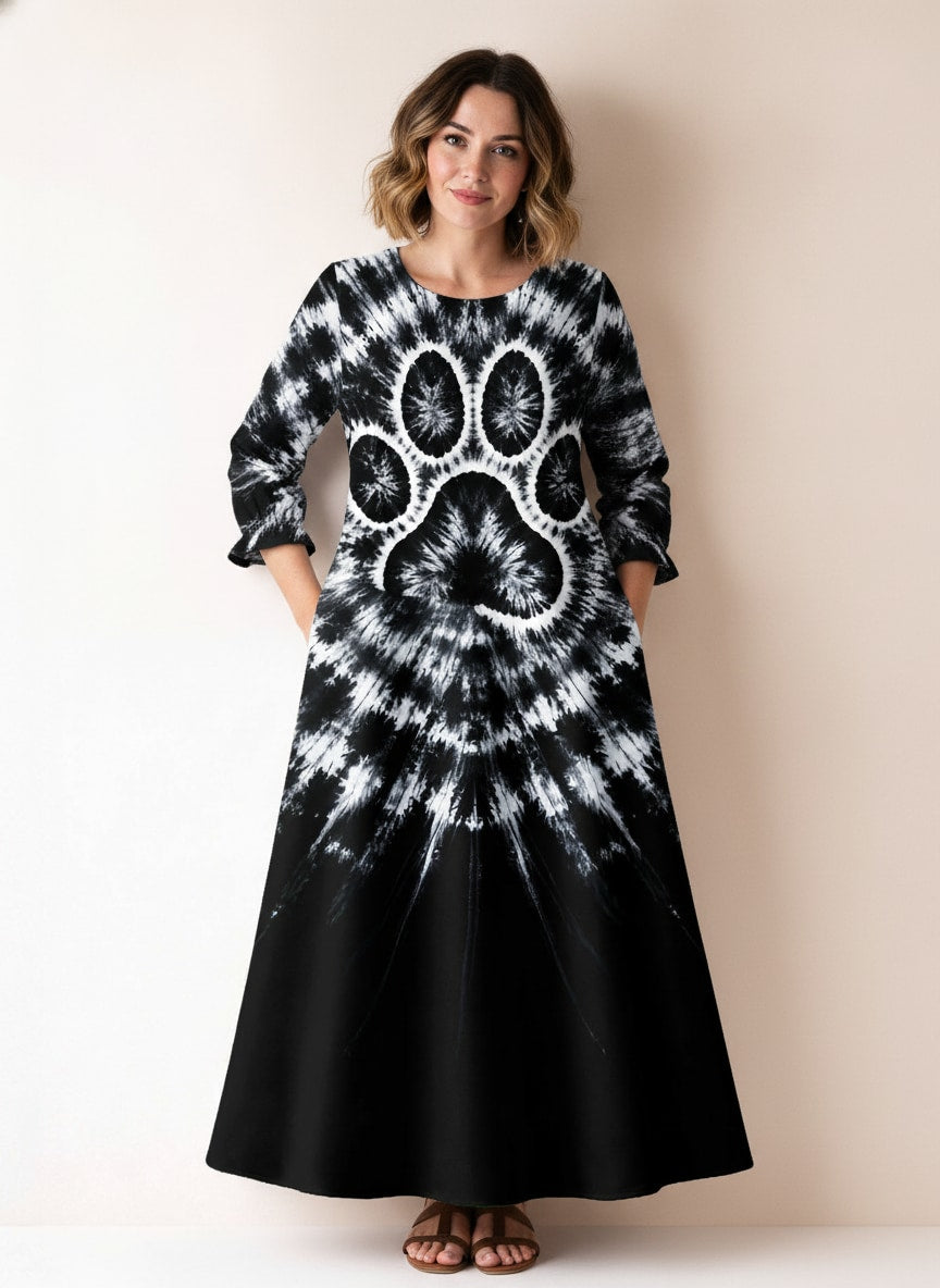 "Scout" Long Sleeve Maxi Dress