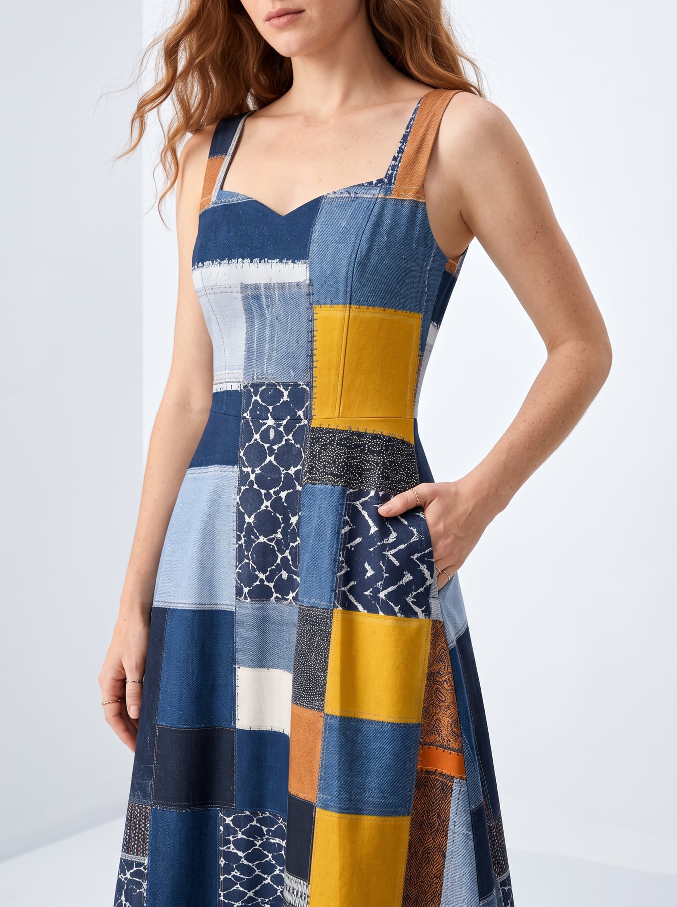 "BORO" Corset Dress