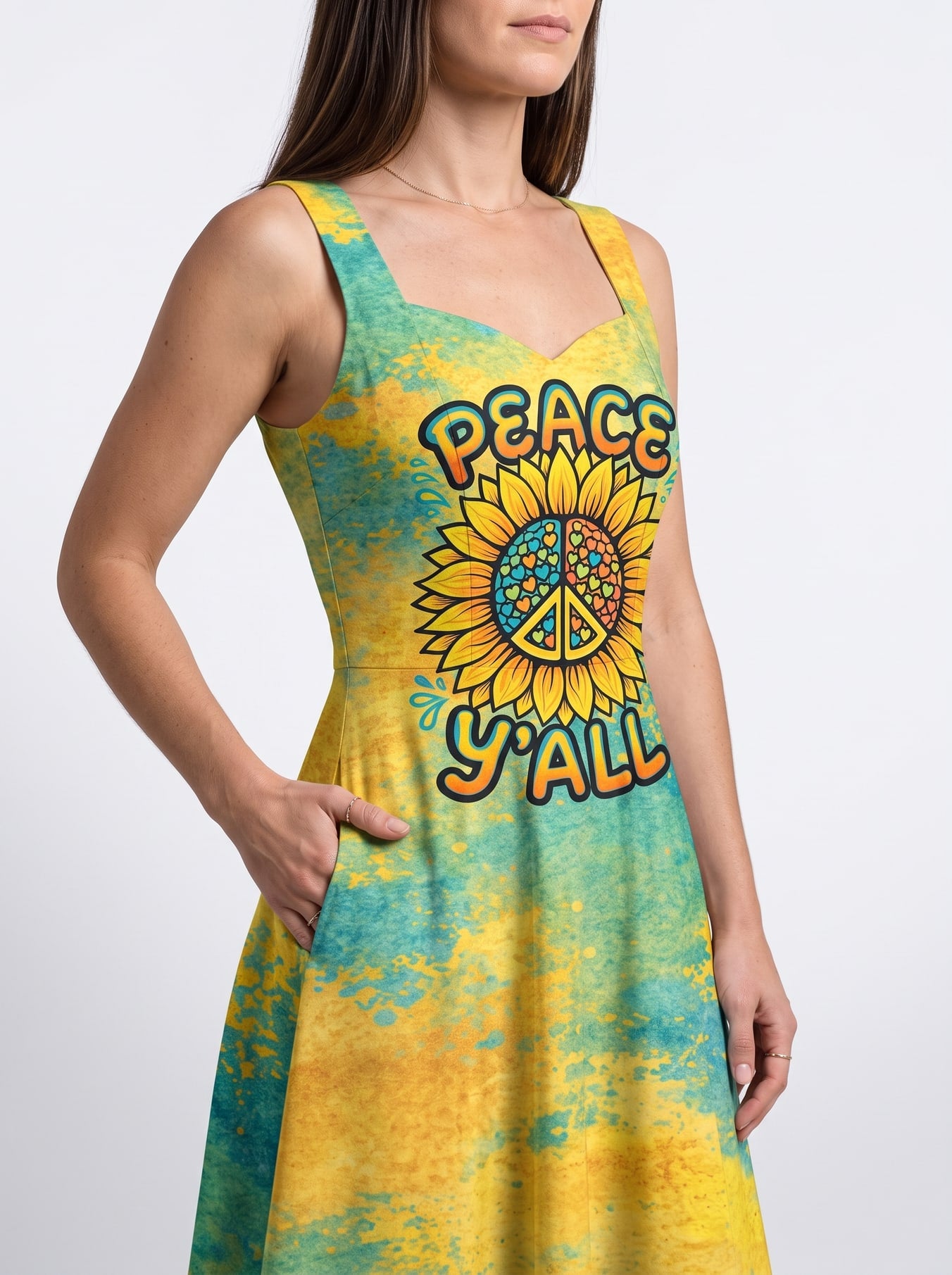 "Howdy" Corset Dress