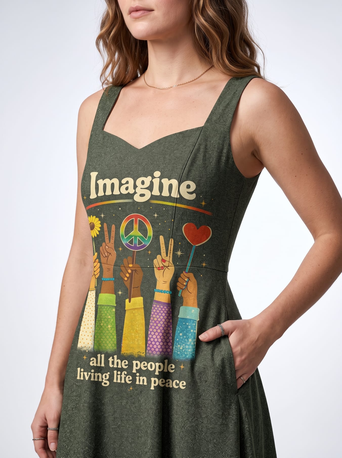 "Fork" Corset Dress