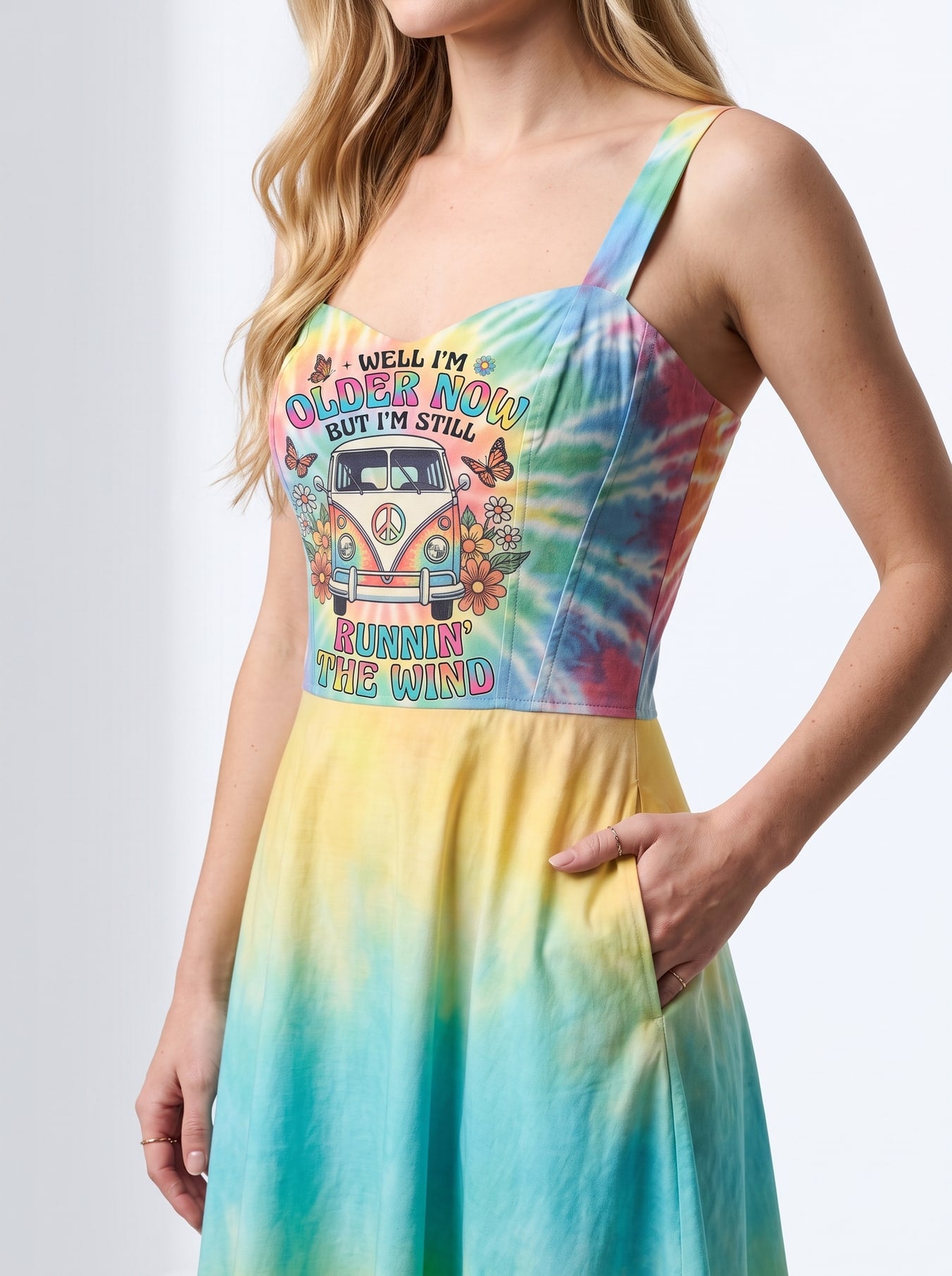 "Burst" Corset Dress