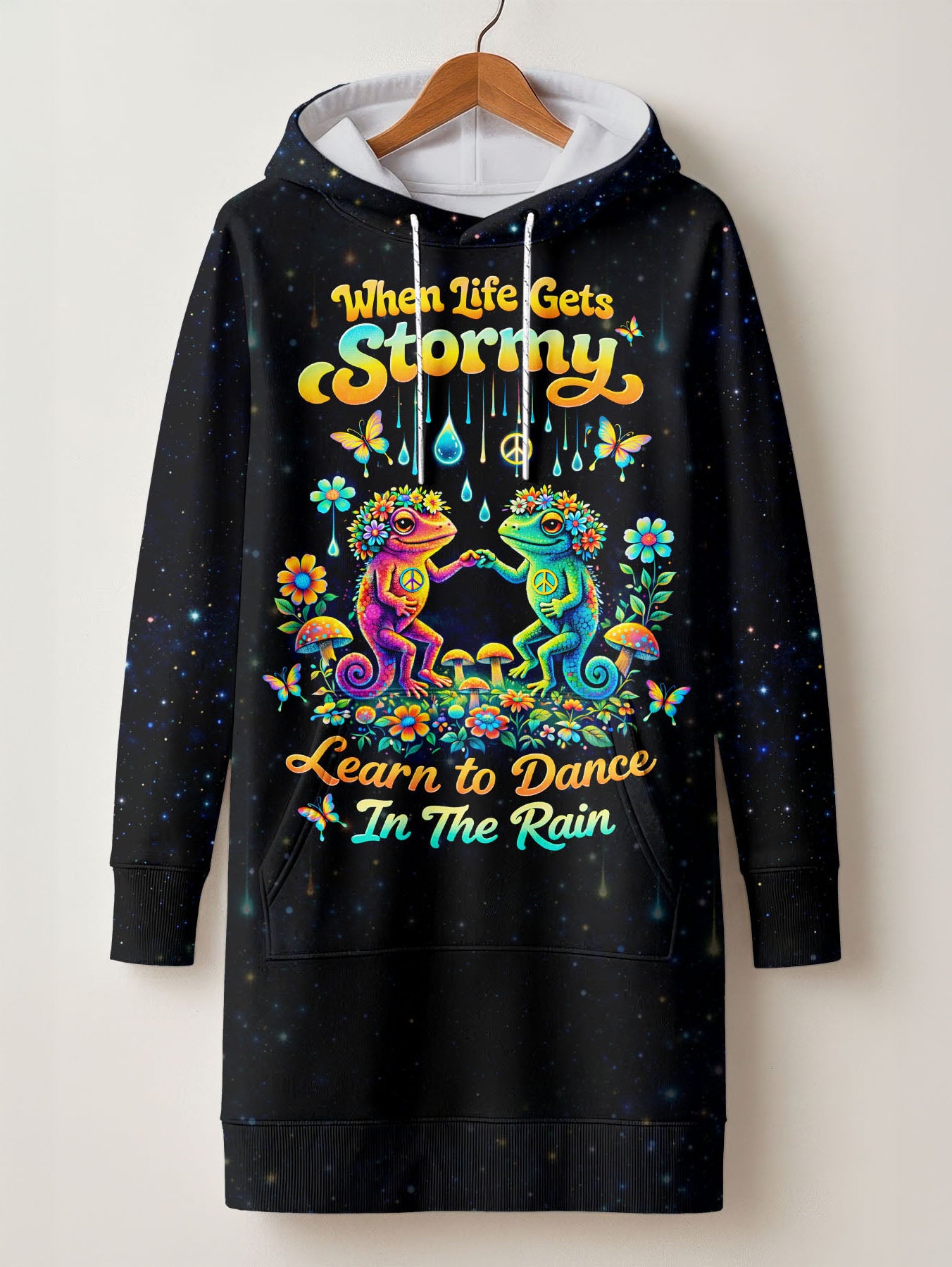 "Stomp" Hoodie Dress