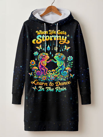"Stomp" Hoodie Dress