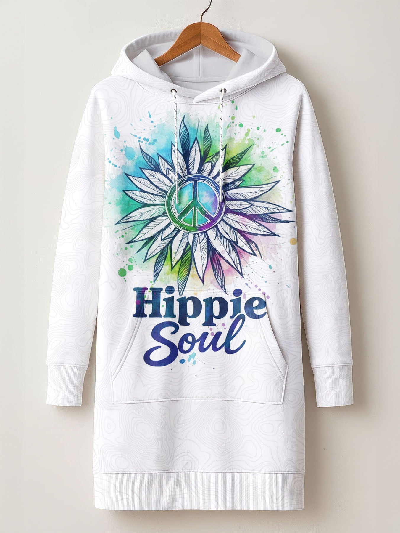 "Bloom" Hoodie Dress