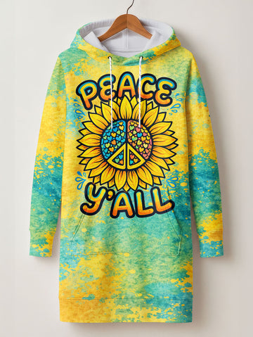 "Howdy" Hoodie Dress