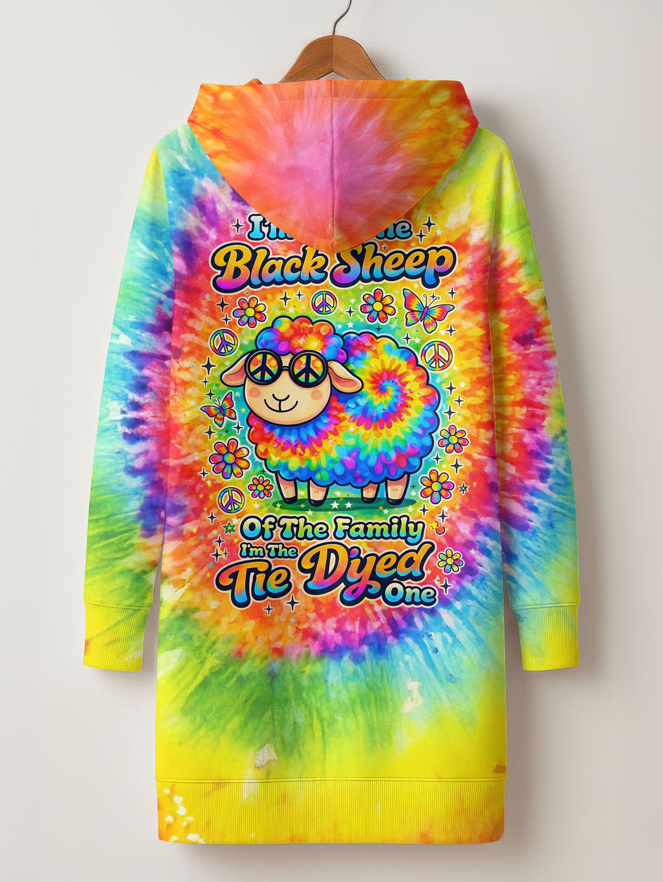 "Baaad" Hoodie Dress