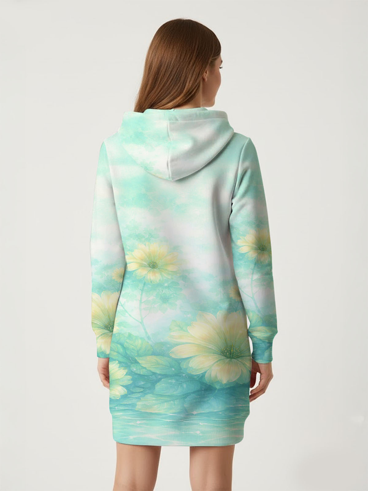 "Exhale" Hoodie Dress