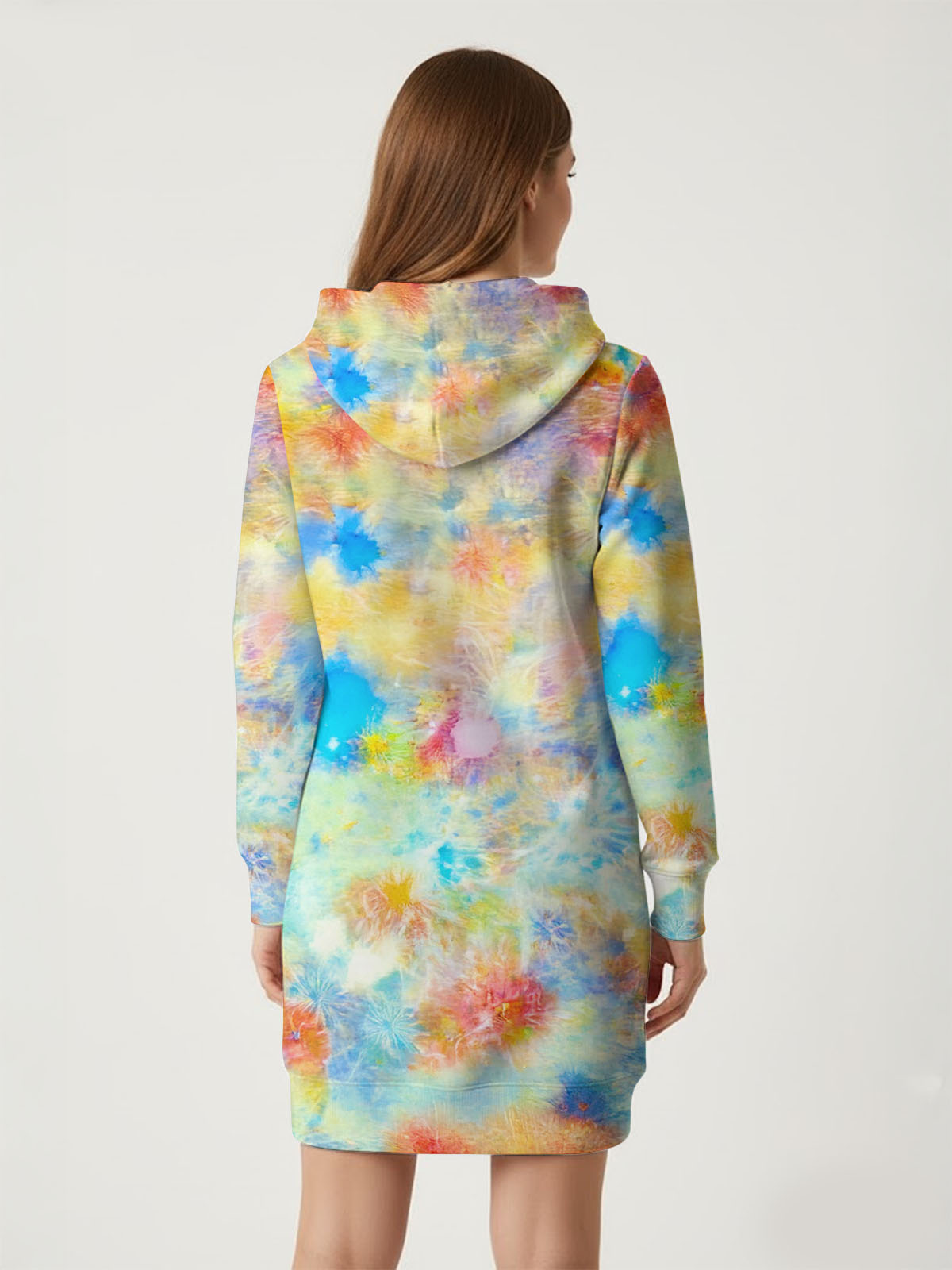 "Burst" Hoodie Dress