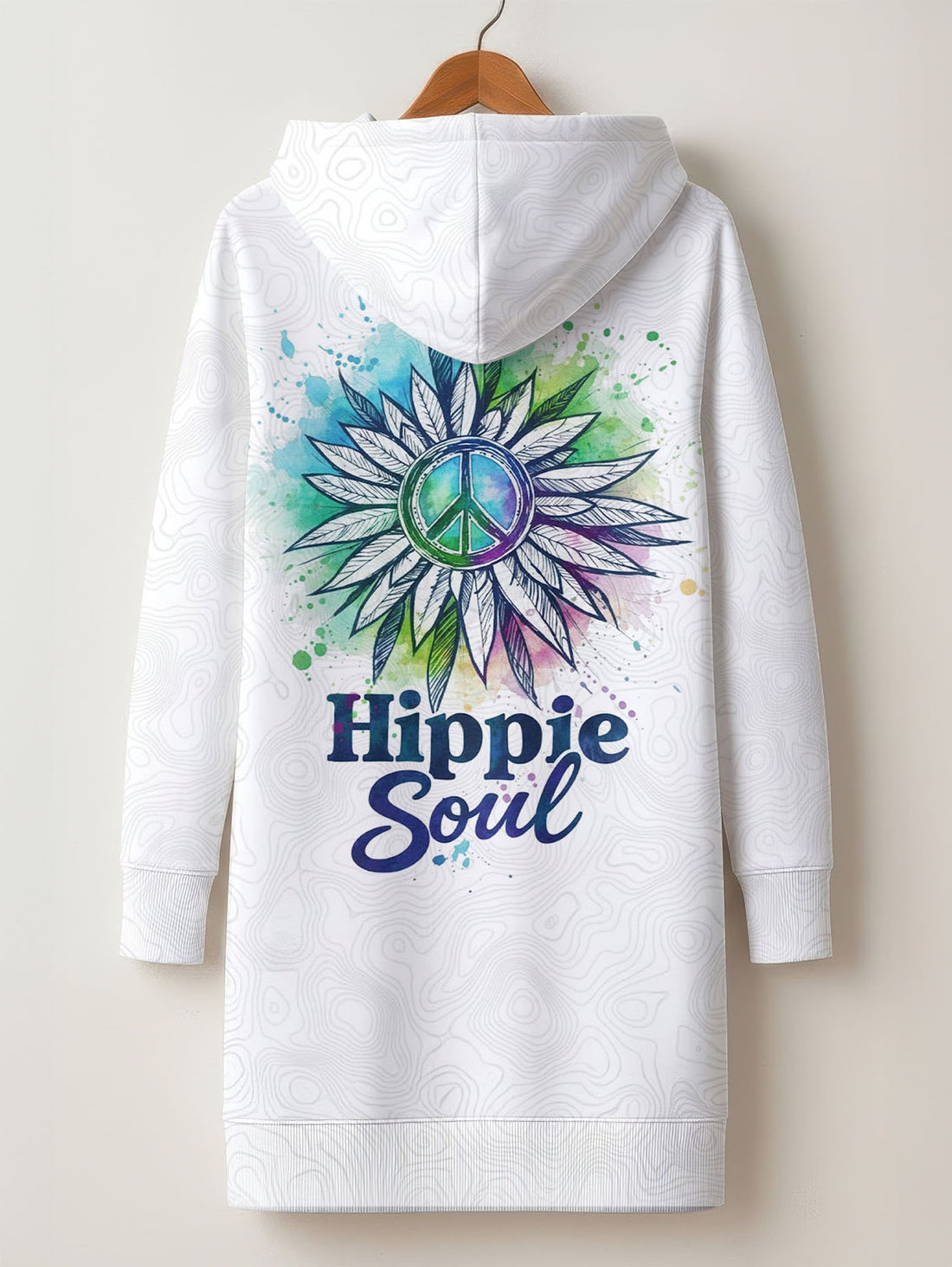 "Bloom" Hoodie Dress