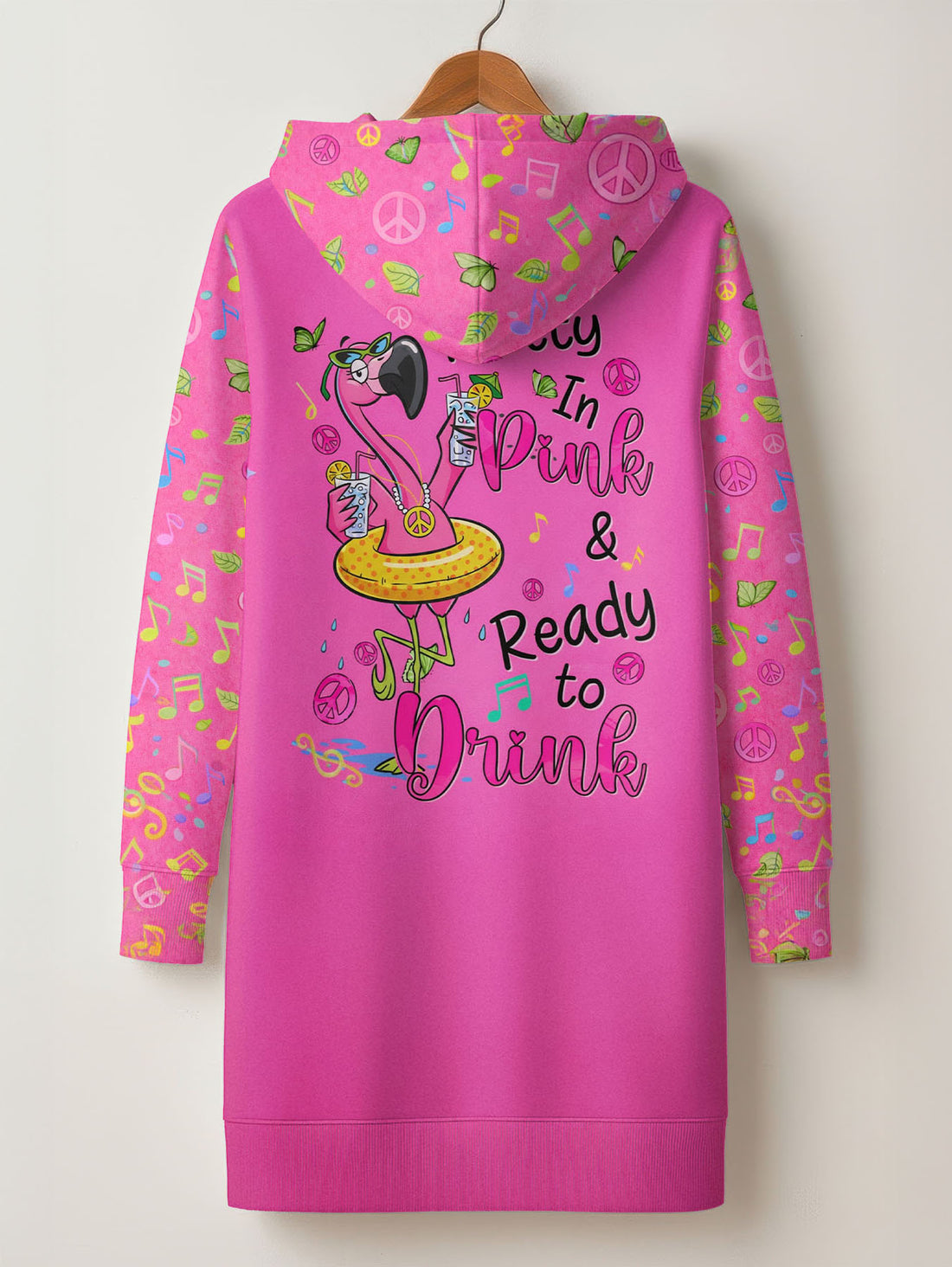 "Pinka" Hoodie Dress
