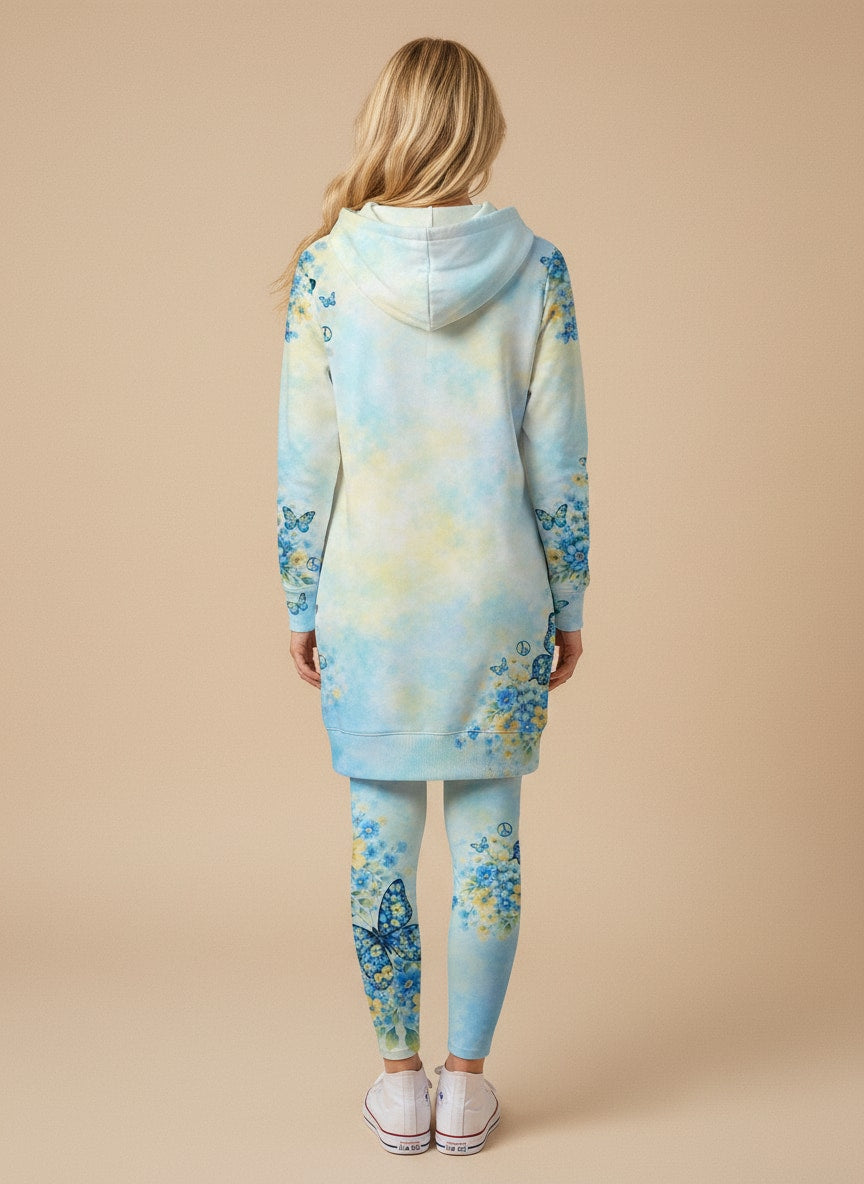 "Petal" Hoodie Dress & Leggings Deal