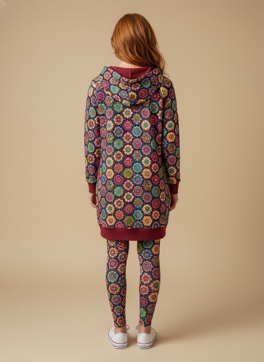 "Flower" Hoodie Dress & Leggings Deal